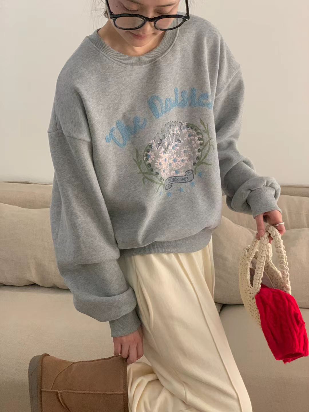 The Daisy Fleece Sweatshirt