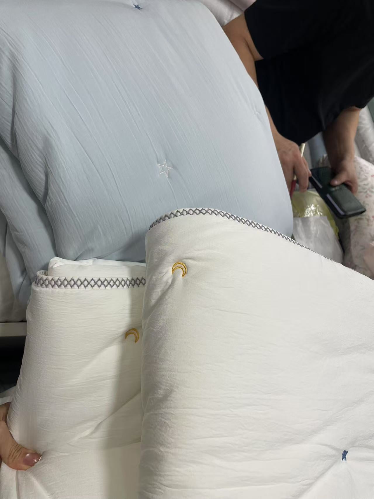 韓國天絲棉被星星(一年四季)