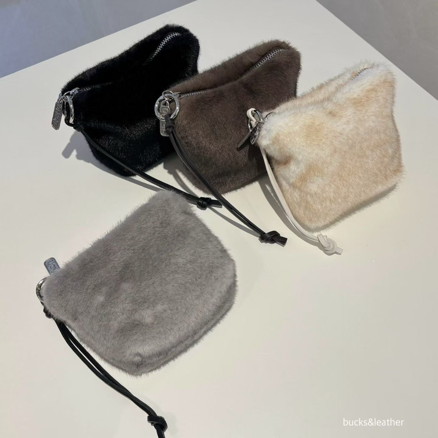 Fluffy Hair Small Bag