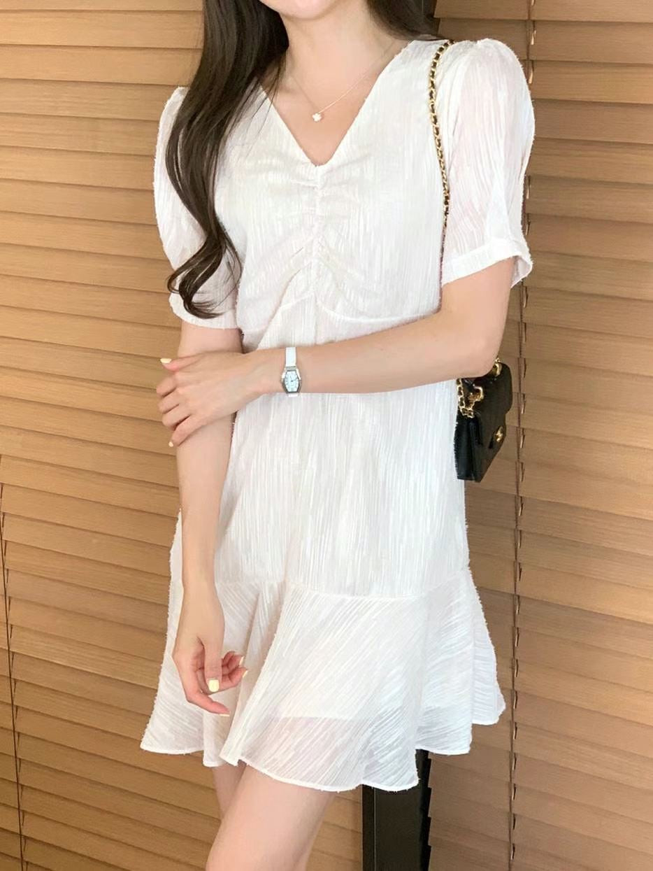 Shooting Star Tie Waist Mini Dress