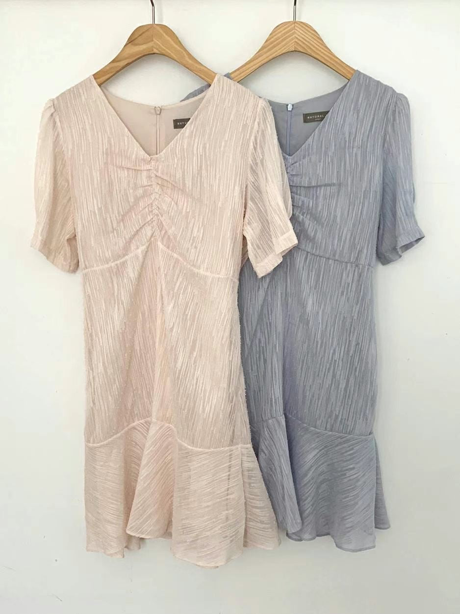 Shooting Star Tie Waist Mini Dress