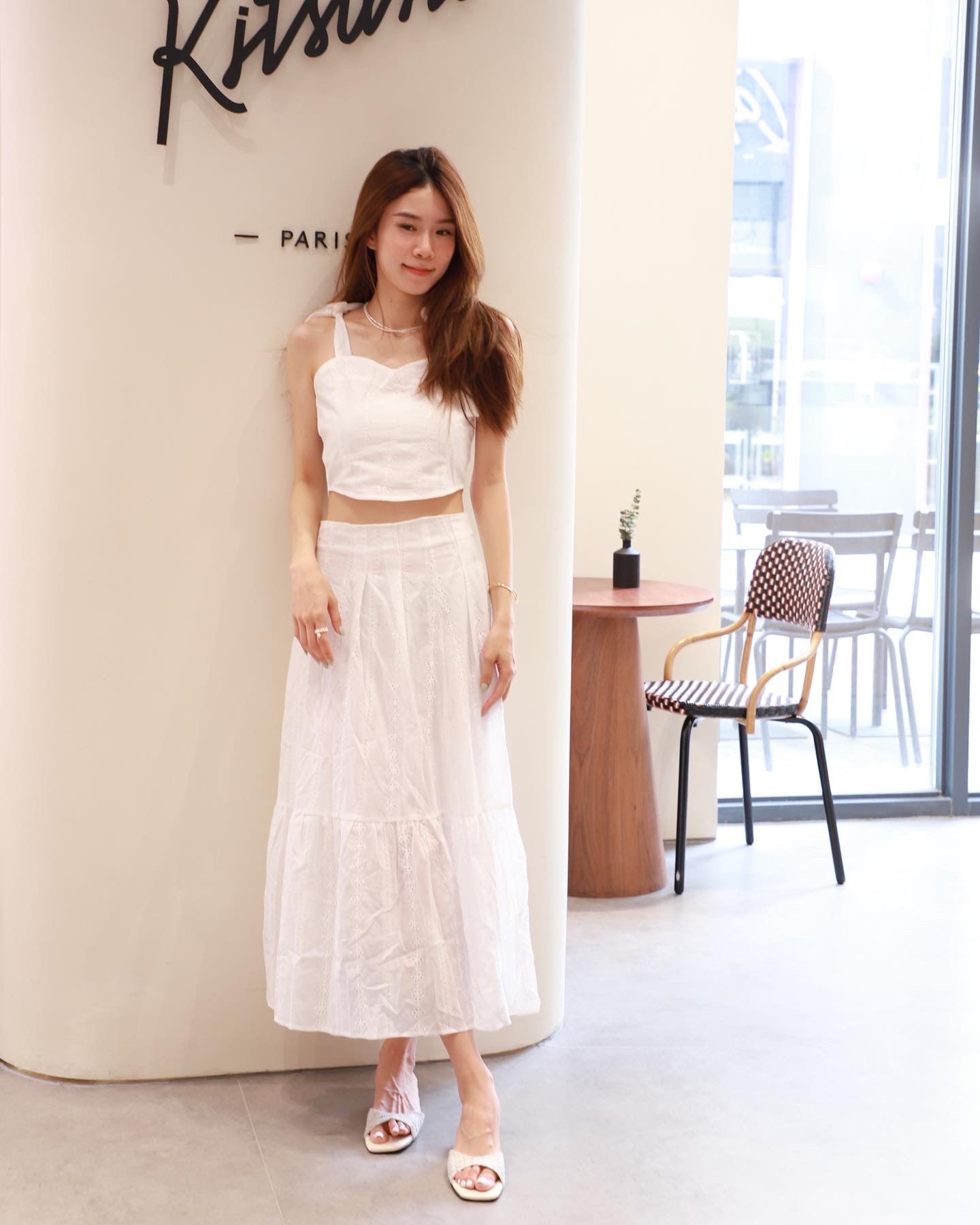 Bondi Lace Top & Skirt Set