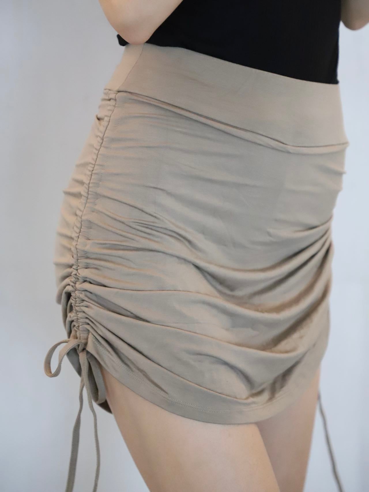 Tied Up on Both Side Skirt