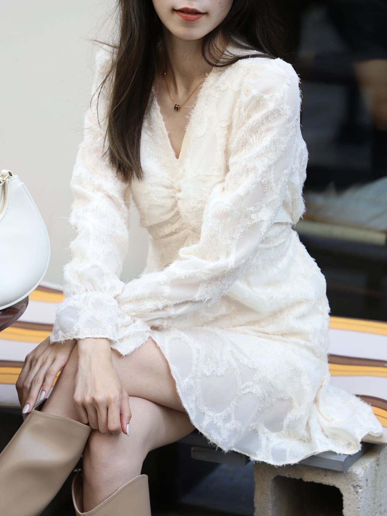 Half Moon Leather Bag