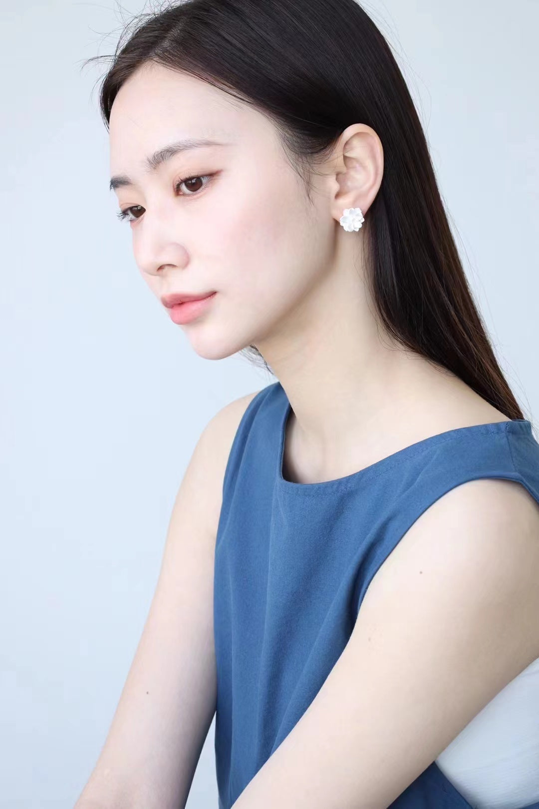 Camellia Japonica Earrings