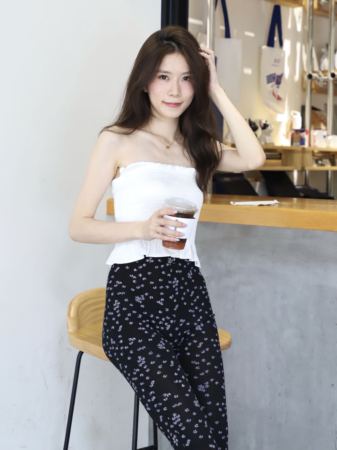 Floral Flare Pants