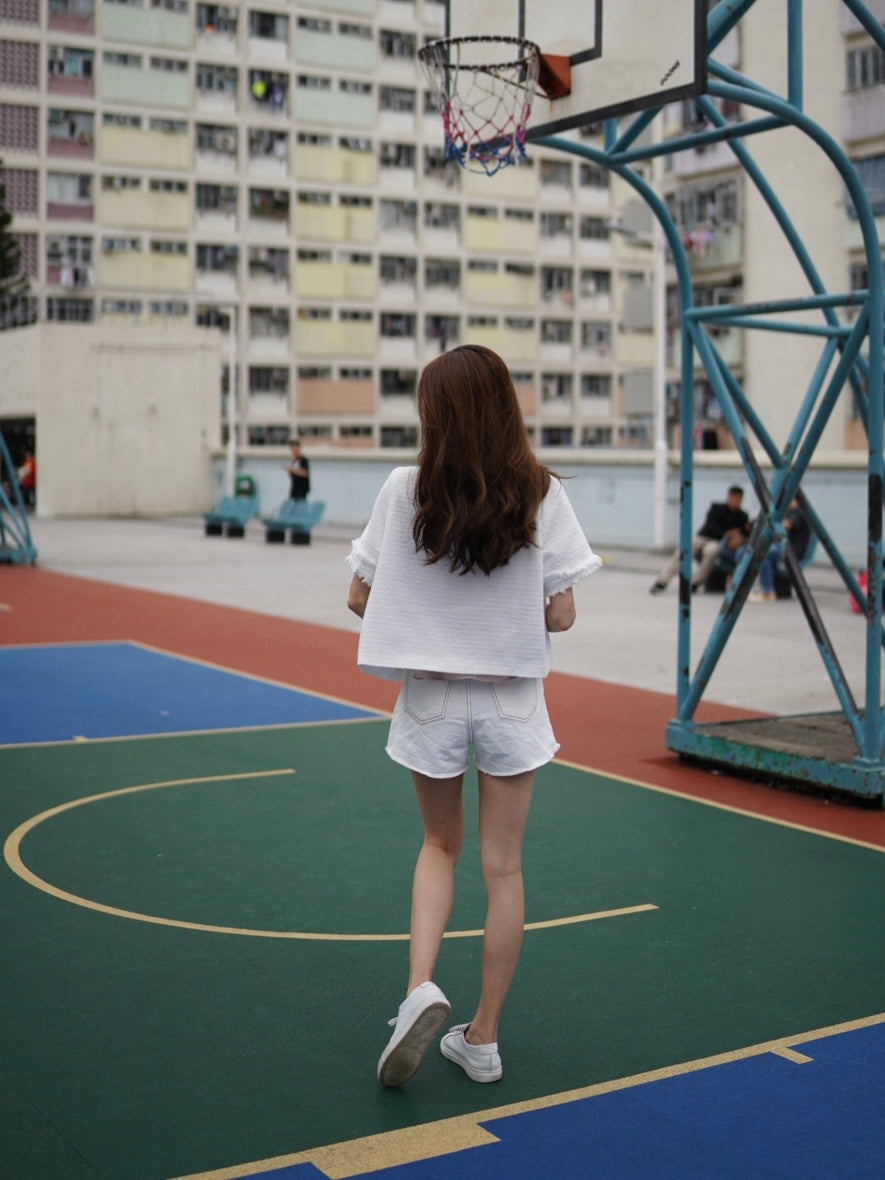 Outline High Waist Shorts