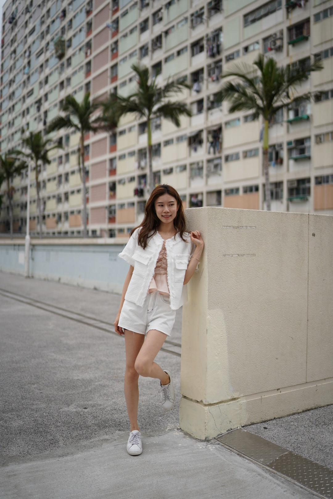 Outline High Waist Shorts