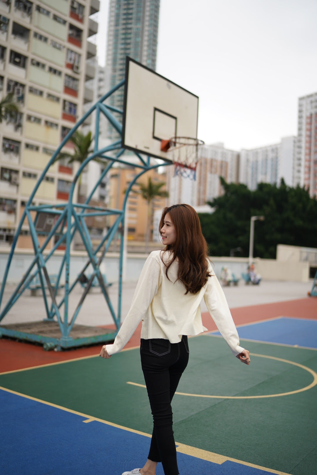 Gold Button V neck Cardigan