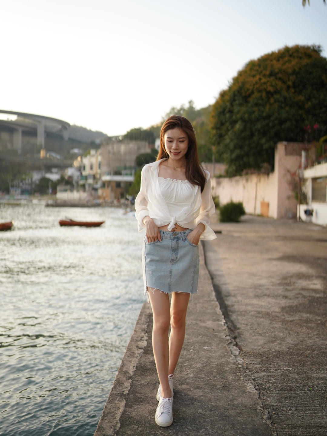 Ruffles Bra Top
