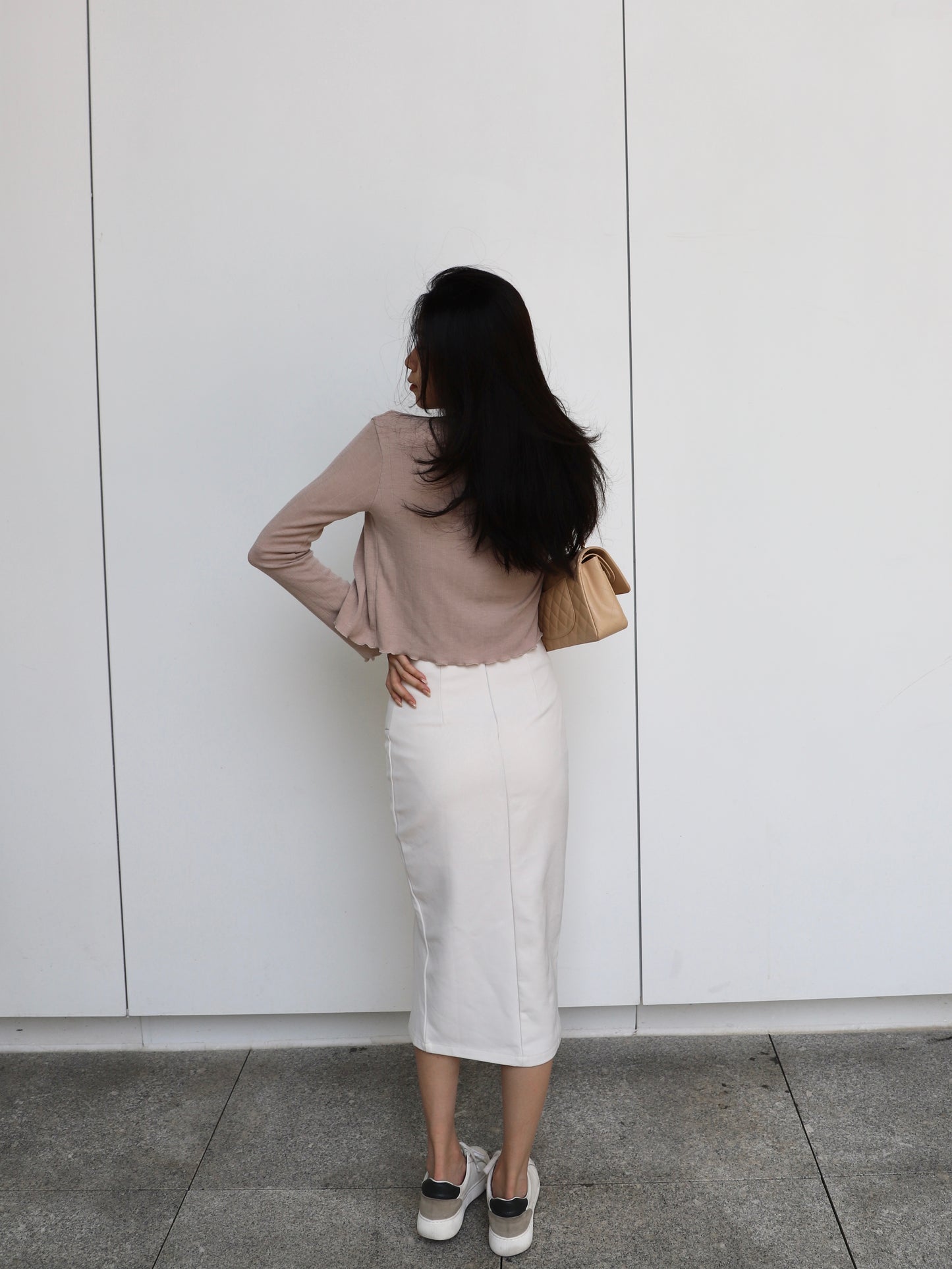 Midi Skirt with slit