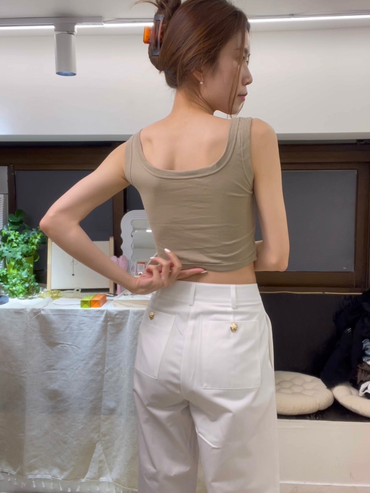 Basic Tank Top with Pads