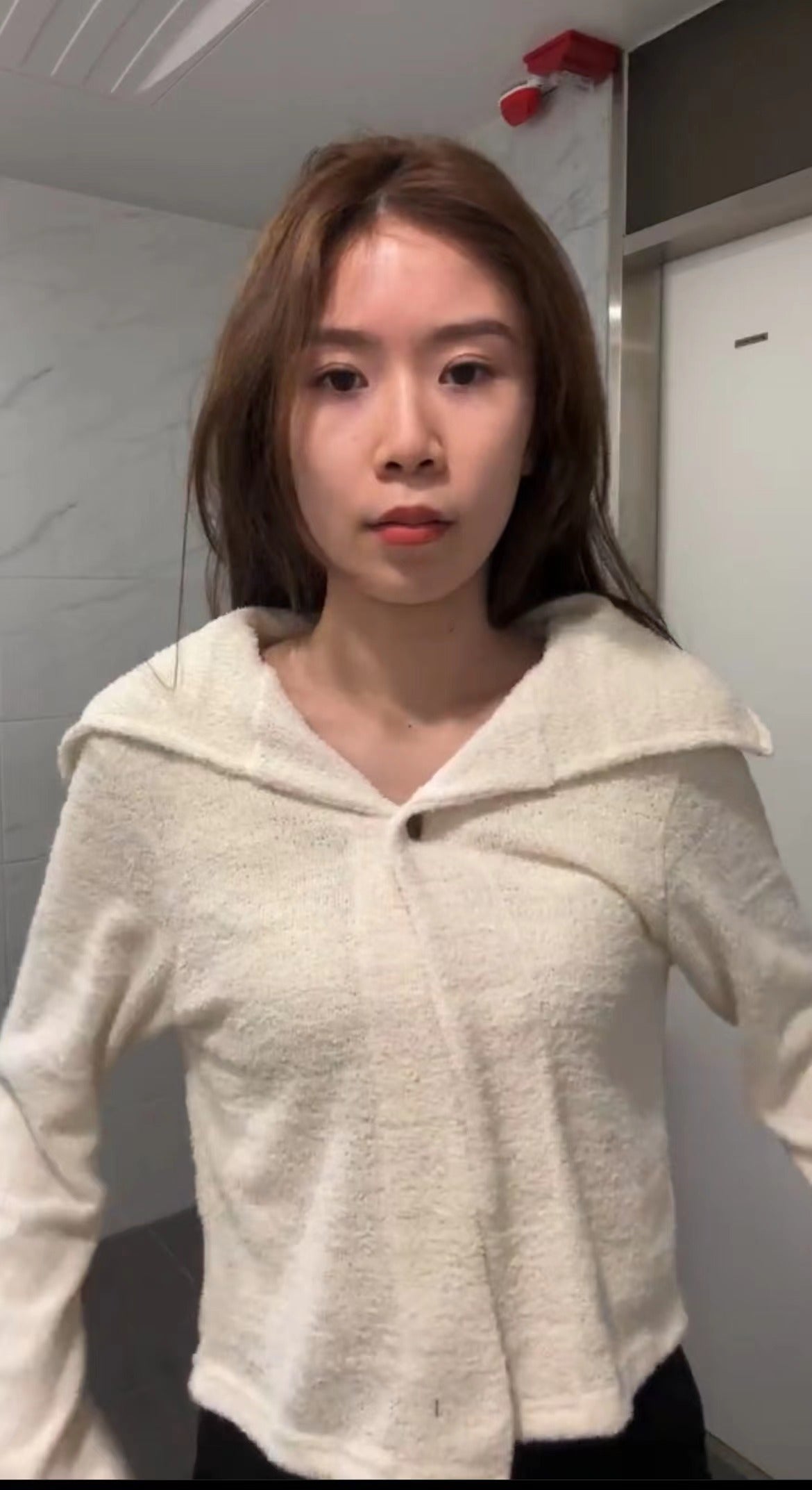 Towel Cardigan Set