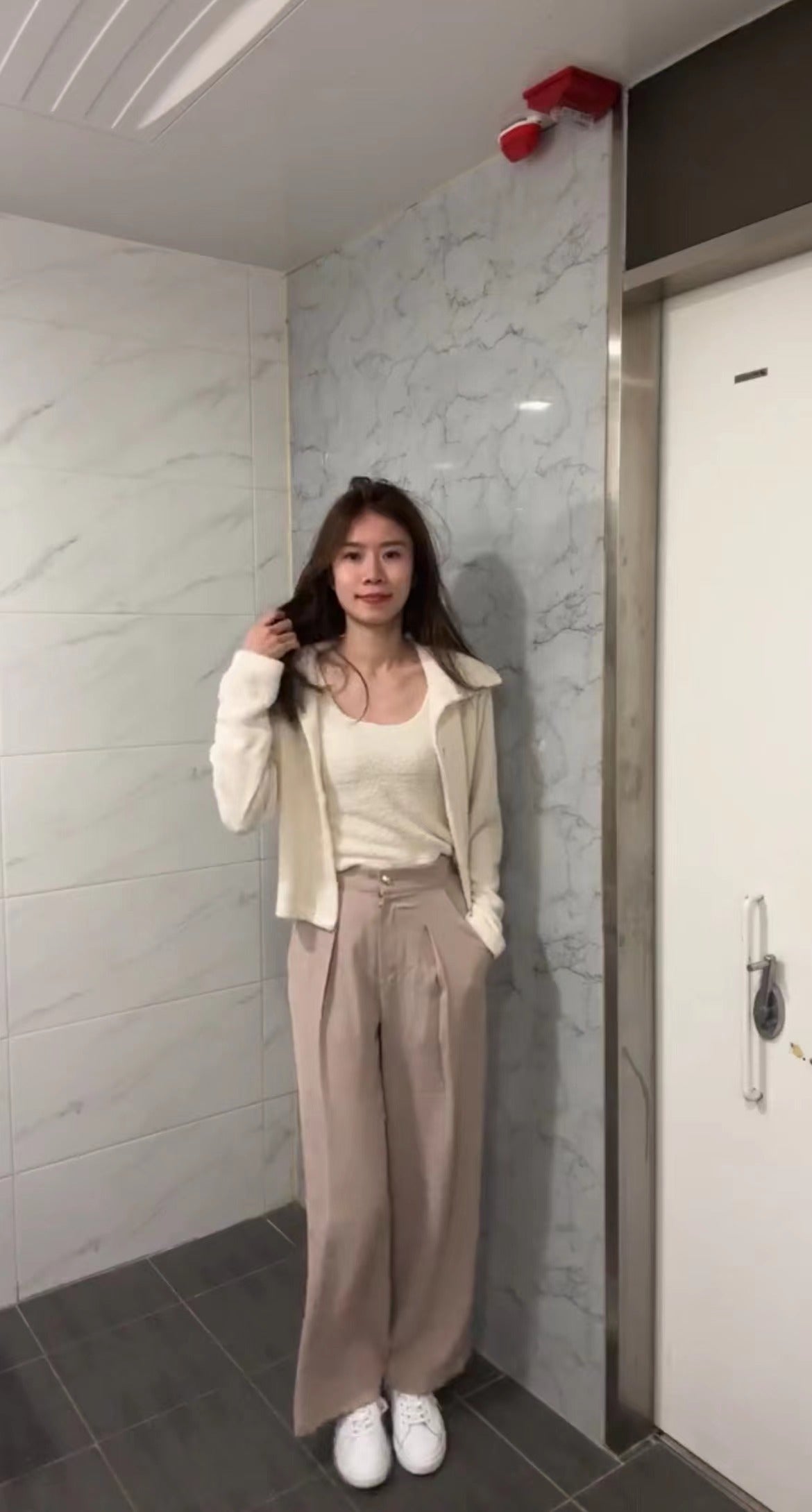 Towel Cardigan Set