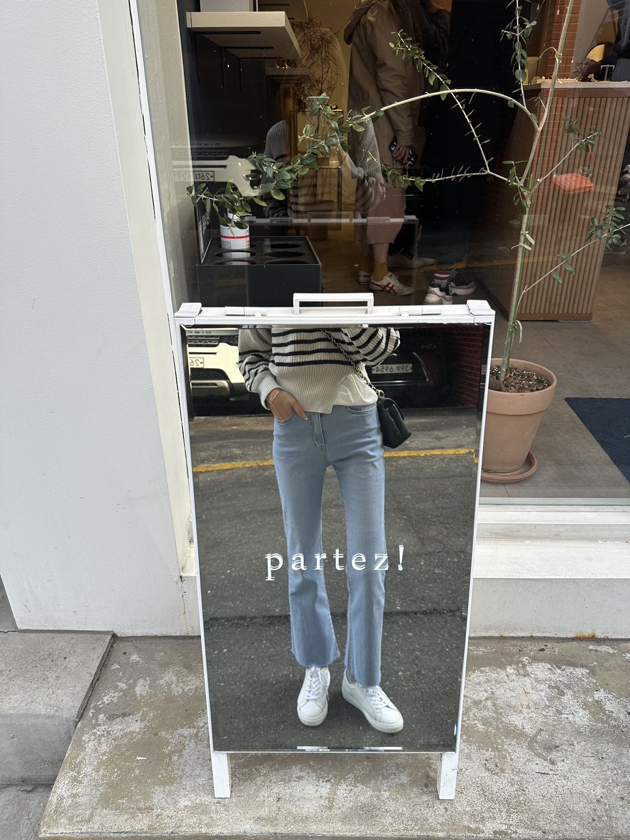 Real leather white sneakers