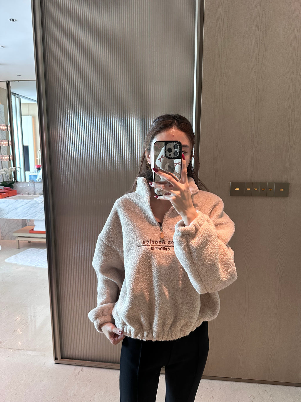 LA Sweater with zip