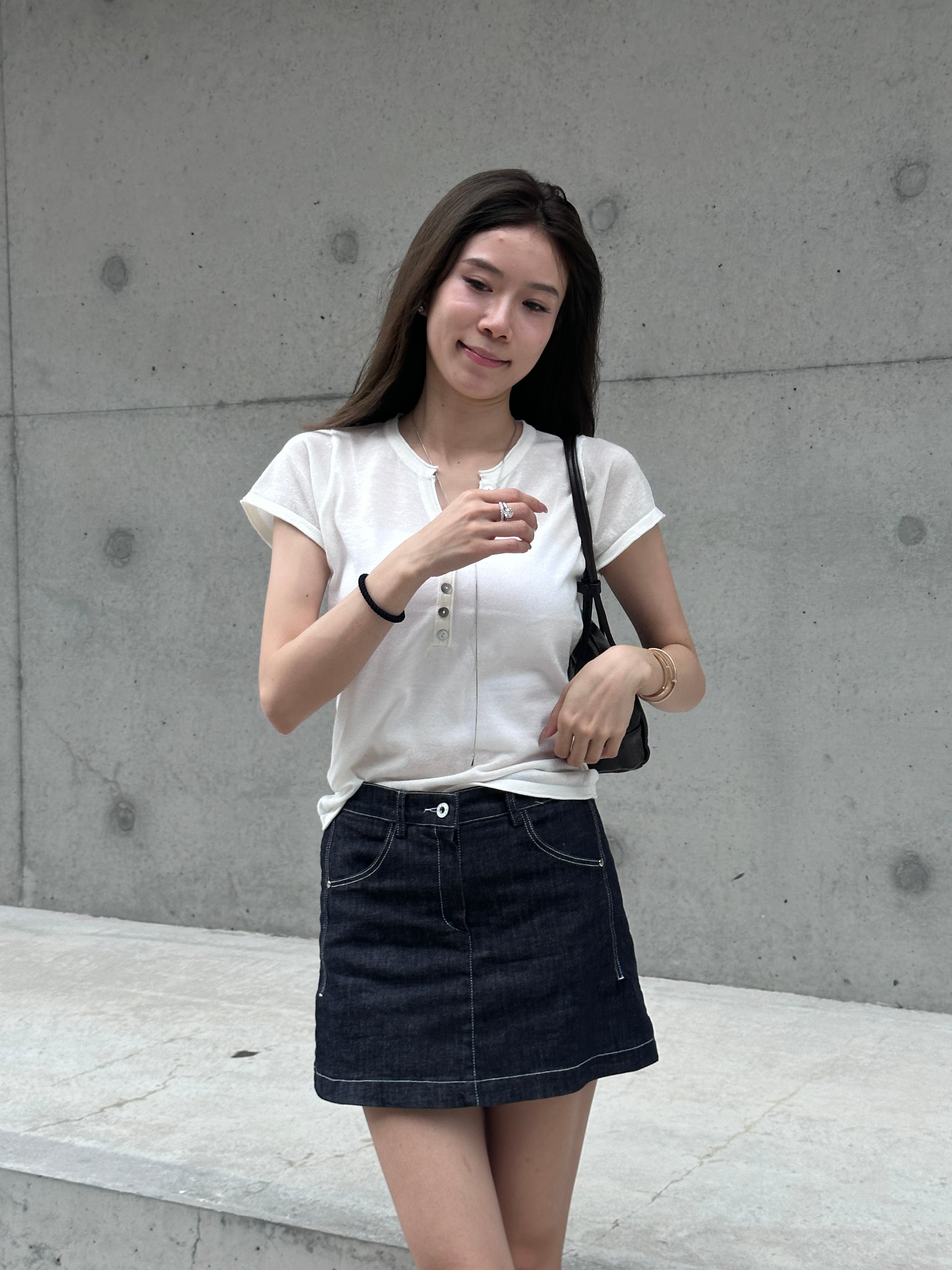 Denim Skirt Shorts