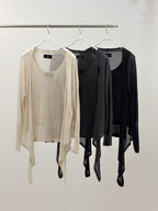 Tank and Tail Cardigan Set