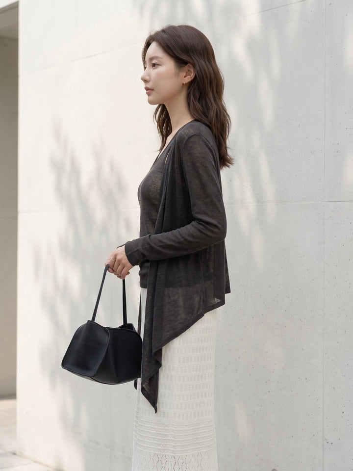Tank and Tail Cardigan Set