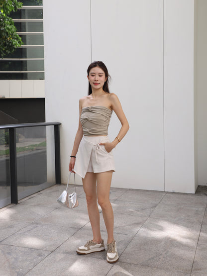 3 Knot Cotton Tube Top