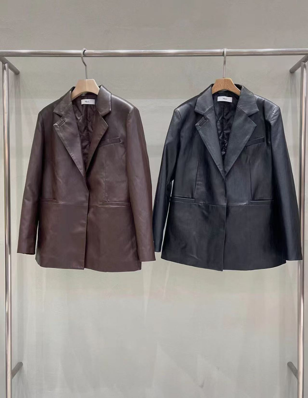 Blazer Leather Jacket