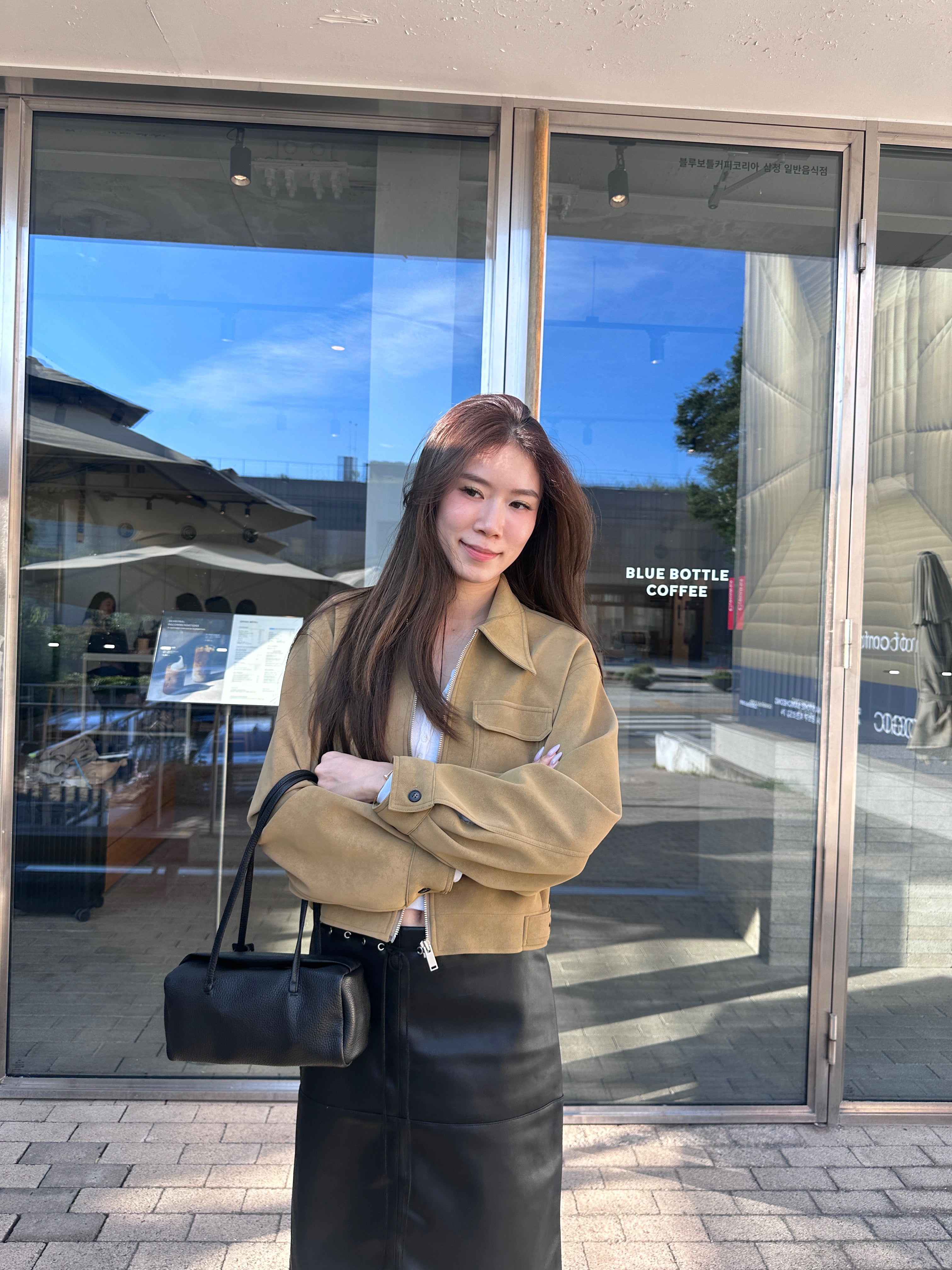26SS Suede Just Fit Jacket