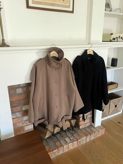 Button Up A Lined Coat