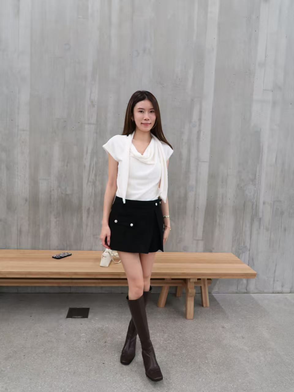 Cowl Neck Cap Sleeve Top
