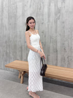Whole Lace Top & Skirt Set