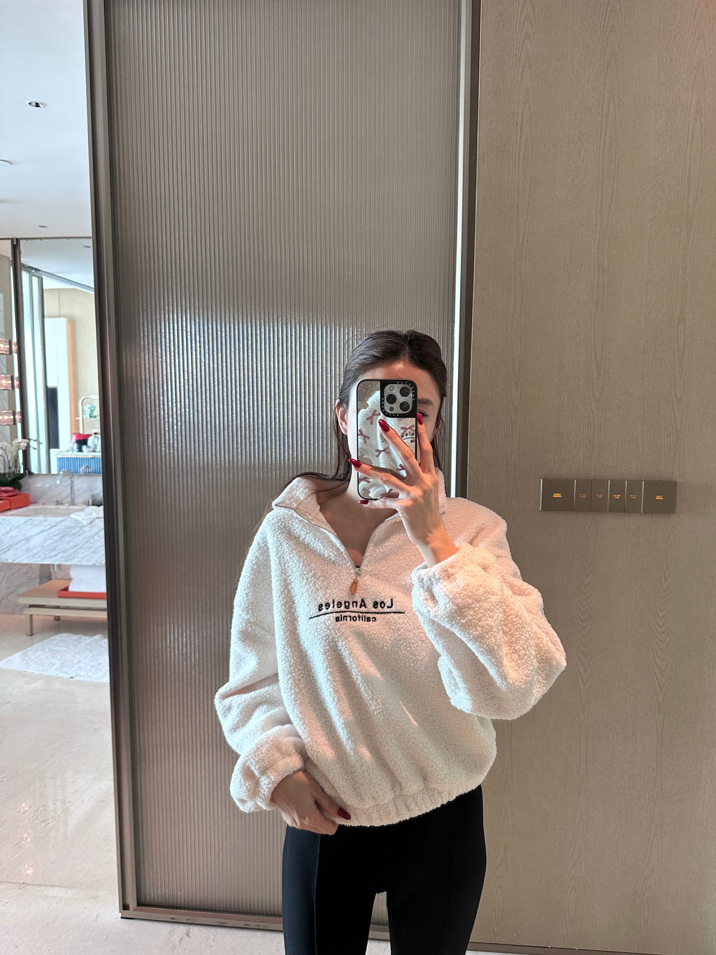 LA Sweater with zip