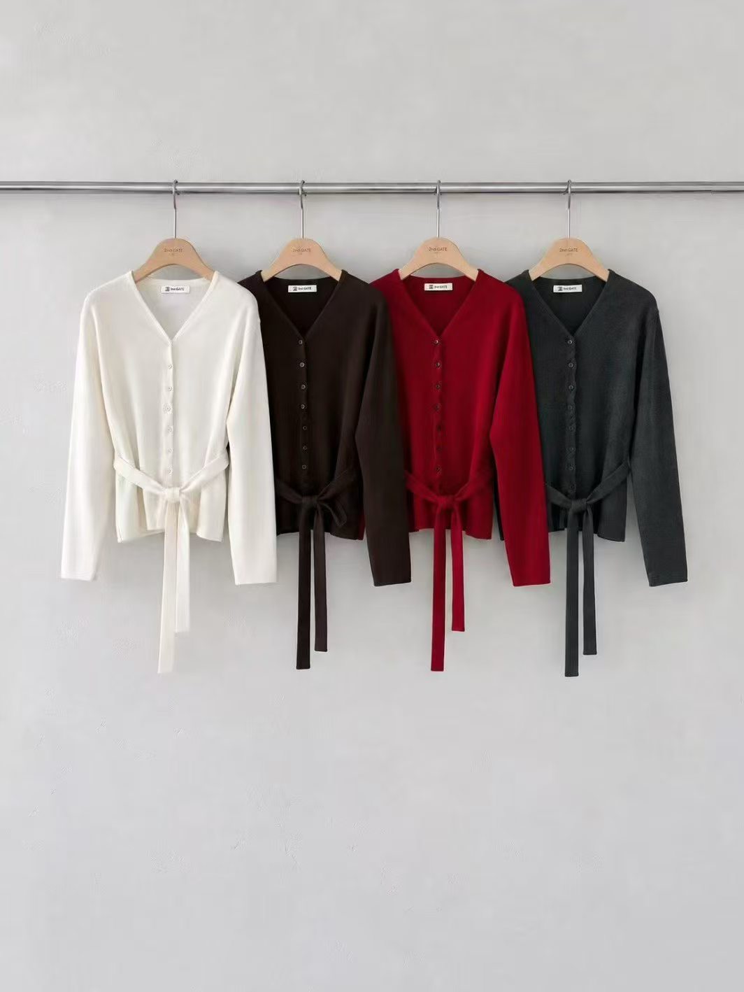 Tie Knit Cardigan