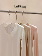 Basic V Neck Fitted Top
