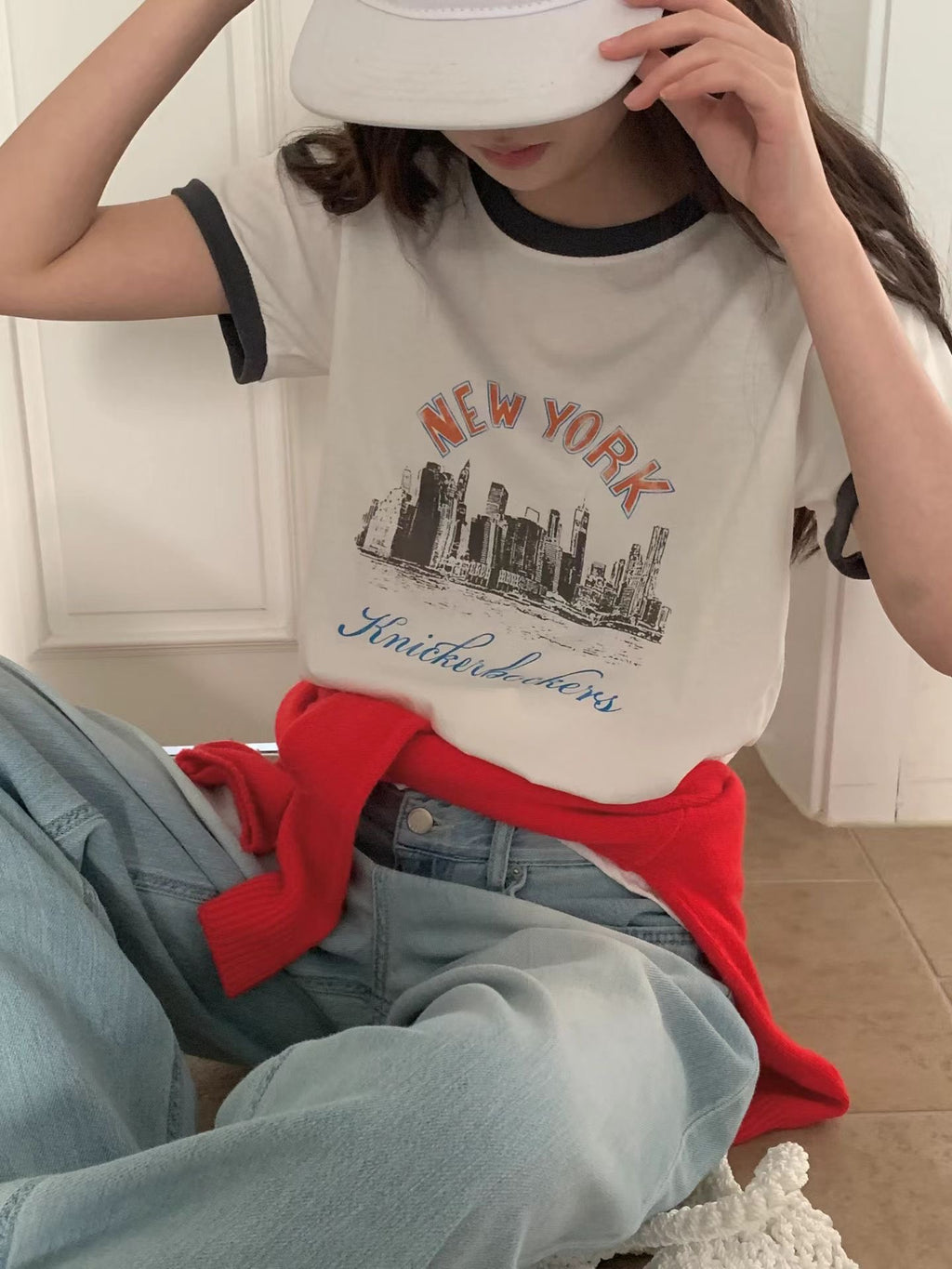 New York Cotton T Top