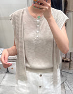 Knitted T Top Set
