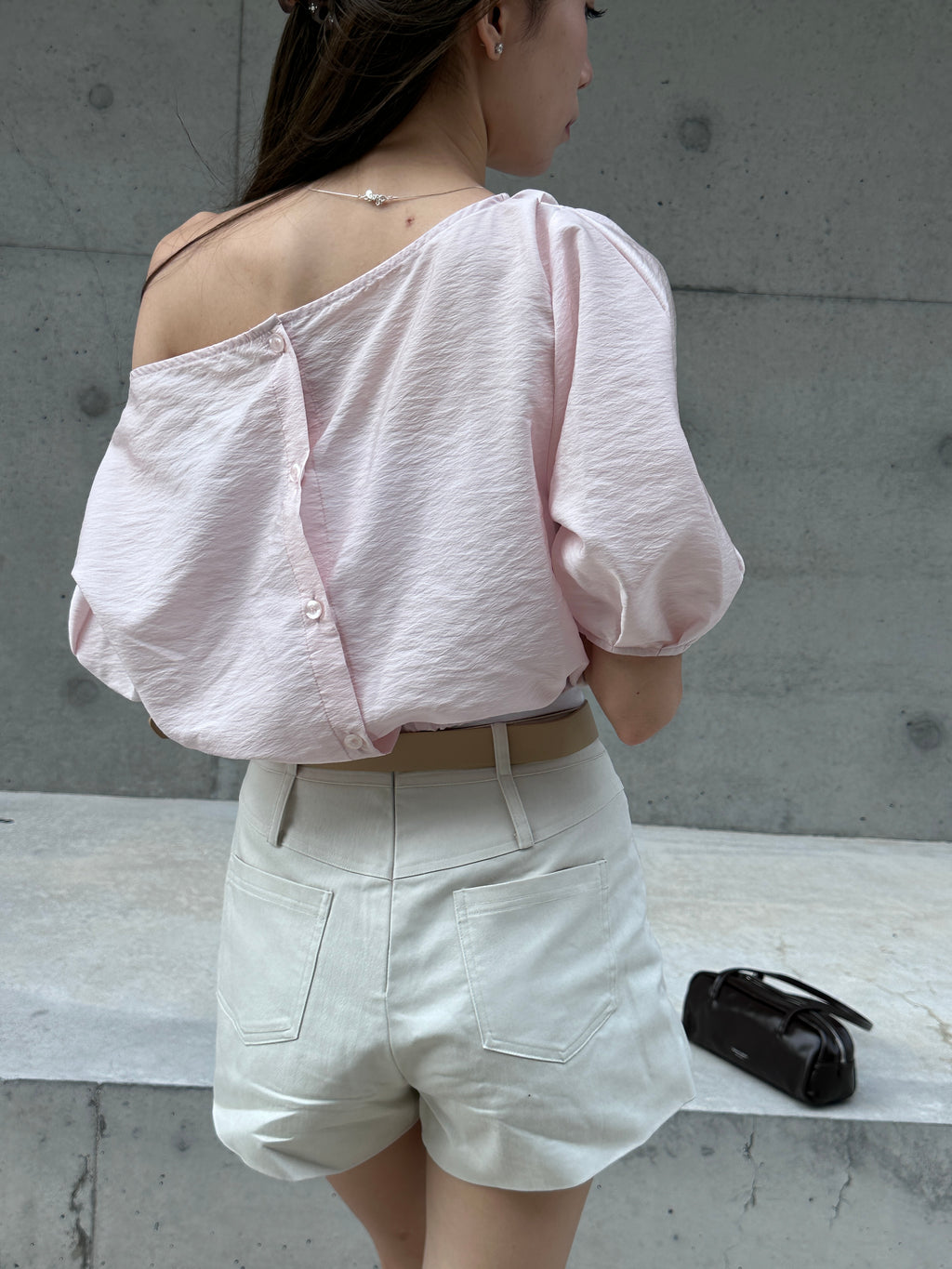 Puffy Style Cropped T Top