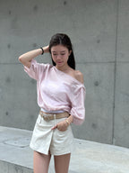 Puffy Style Cropped T Top