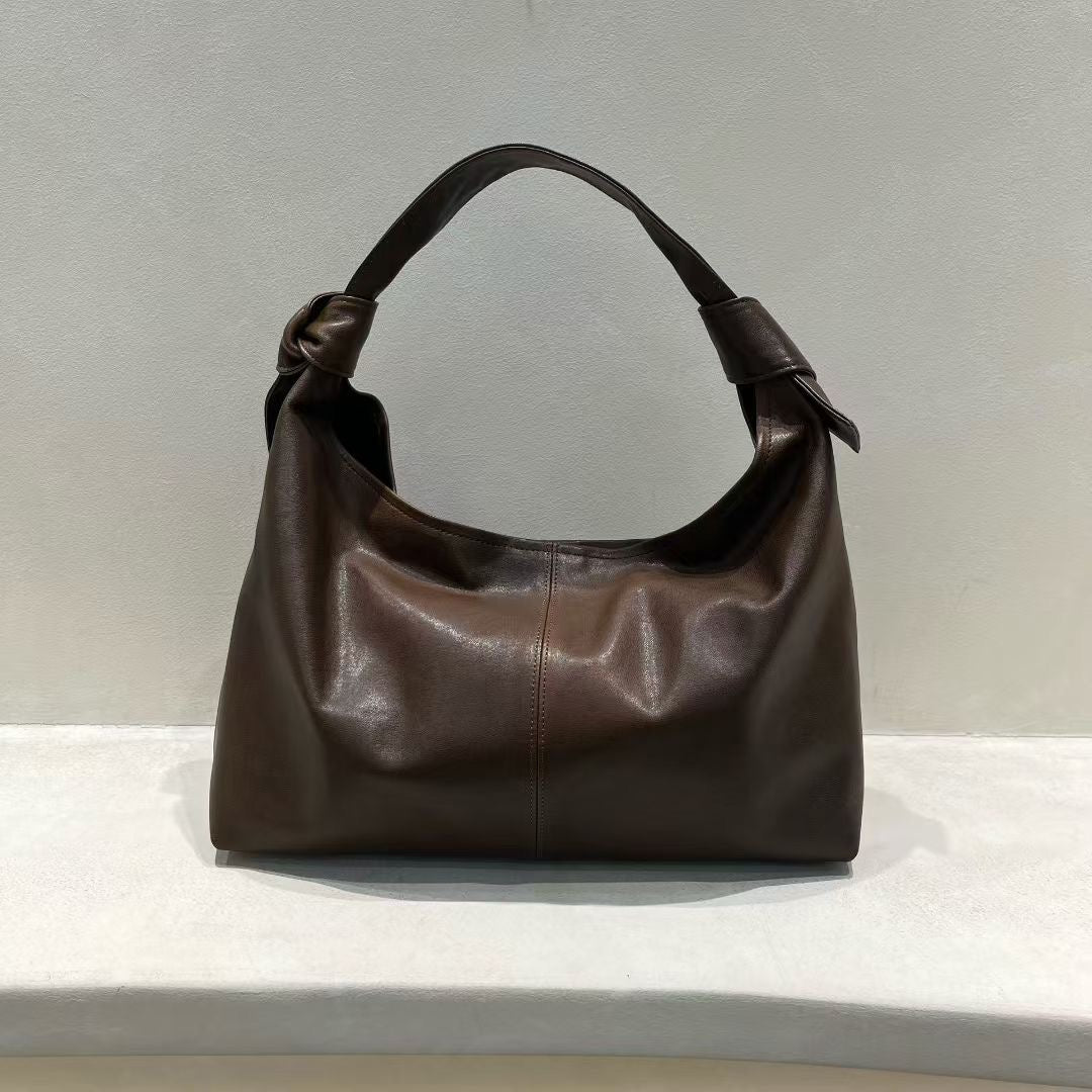 2 Knot Real Leather Bag