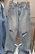 No. 429 Wide Legs Denim Jeans
