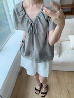 Tied Both Ways Shirt Top