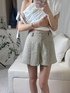 Tweed High Waisted Shorts