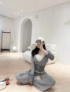 Zip Hoodie Set