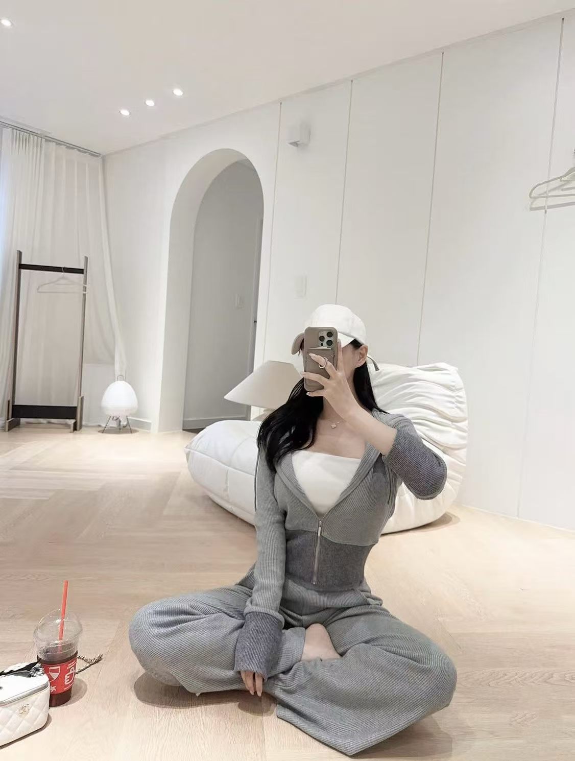 Zip Hoodie Set