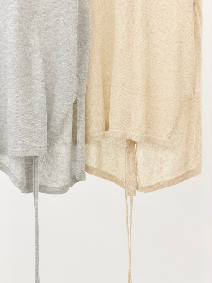 Knitted Wrapped Inside Tank Top