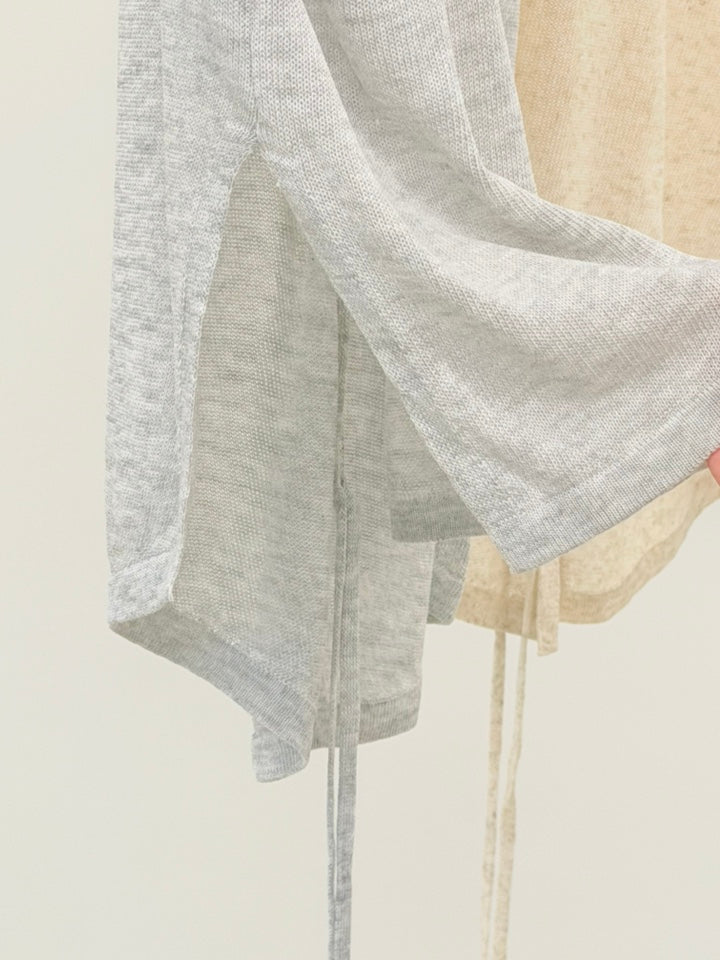 Knitted Wrapped Inside Tank Top