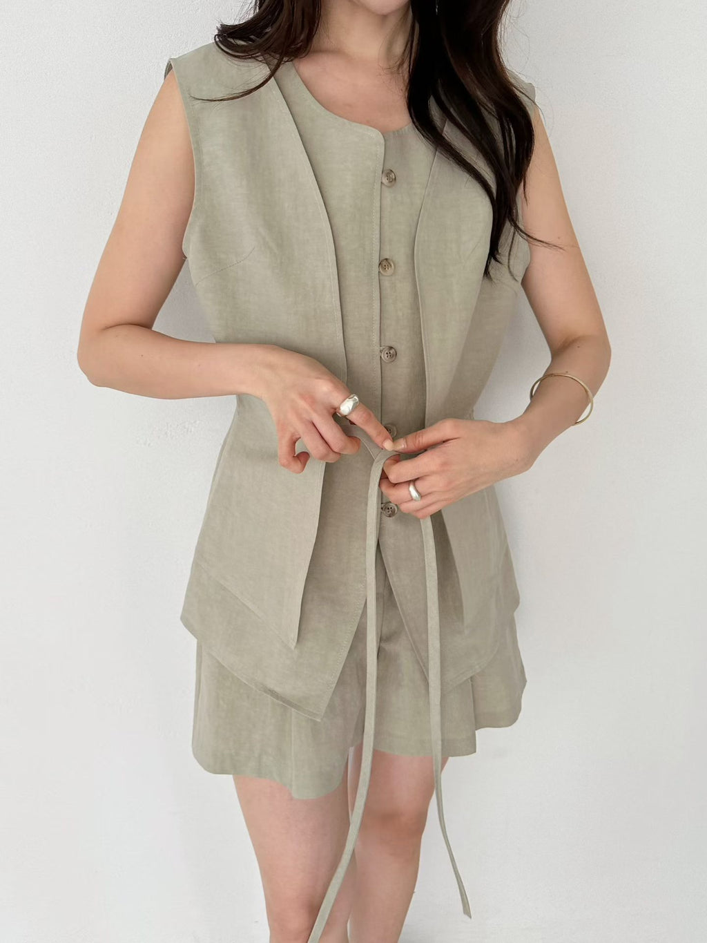 Basic Linen Shorts