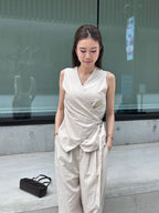 Linen Tank Top & Pants