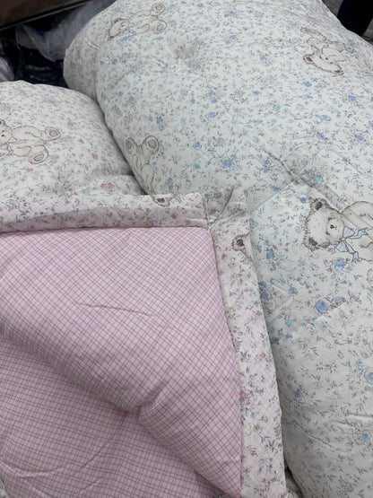 韓國天絲棉被大熊仔花花款