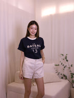 Bateau Cotton T Top