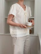 Tied Both Ways Shirt Top