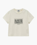 W CLASSIC LOGO CROP TEE